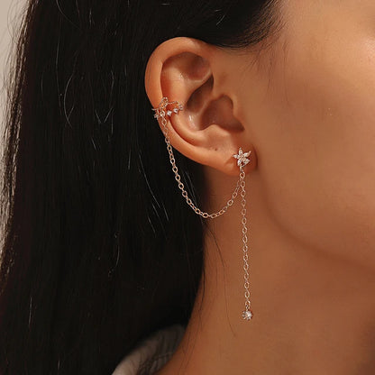 Gold Elf Ear Cuffs – Non-Pierced Cartilage Clip-On Earrings