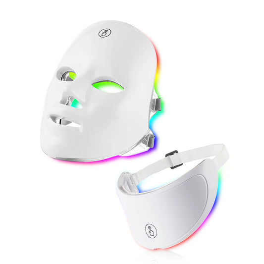 Face and Neck Beauty Machine - LED Skin Tightening & Anti-Aging Massager for Skin Care