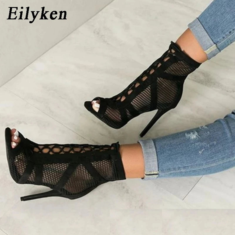 Women Shoes Very Light Comfort High Quality Thin Heels Open - Himalaya Store