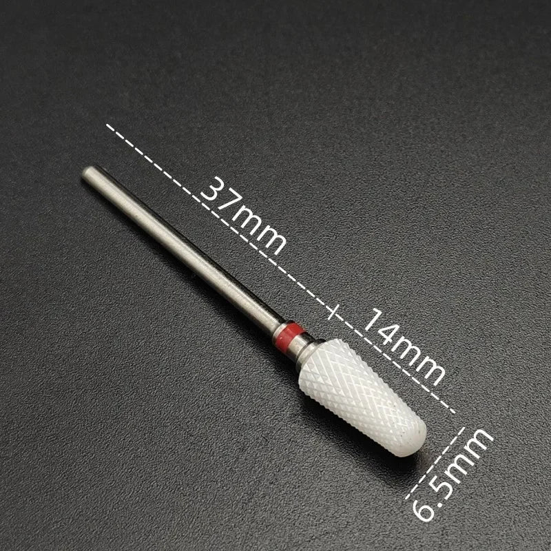 Ceramic Carbide Nail Drill Bit for Manicure & Pedicure – Electric Rotary Burr Cutter