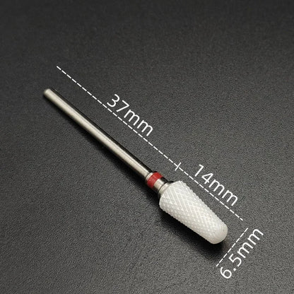 Ceramic Carbide Nail Drill Bit for Manicure & Pedicure – Electric Rotary Burr Cutter
