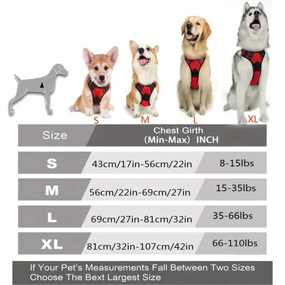 Dog Collars Big Vests Leash Pet