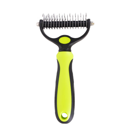 A Pet Double-sided Knot Comb Dog and Cat Hair Removal