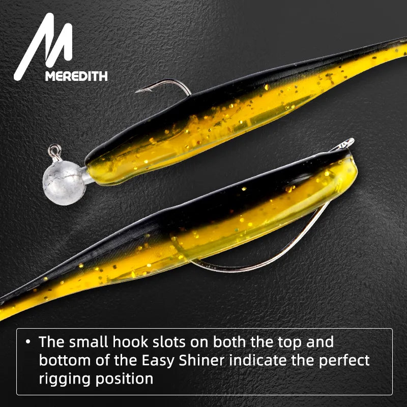 Easy Fishing Lures Baits the Soft Silicone Artificial Plastic