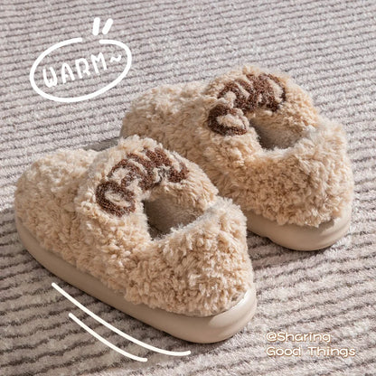 Cotton Slippers for Women Soft Bottom For Warmth