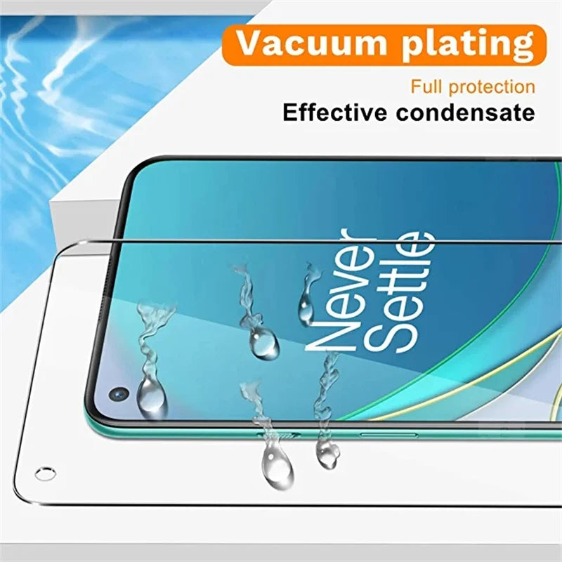 3-Pack OnePlus Screen Protector – Tempered Glass for 8T 9 9R 9RT 10T Ace Pro Nord CE 2 Lite 2T N10 N20 SE N100 N200
