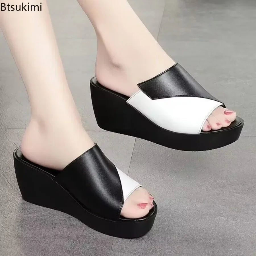 Women's Slippers Summer Thick Fashion Casual