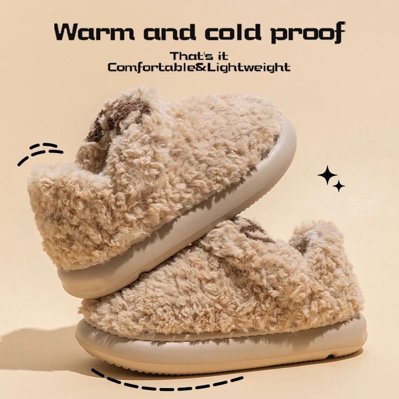 Cotton Slippers For Women Soft Bottom For Warmth - Himalaya Store