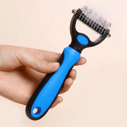 A Pet Double-sided Knot Comb Dog and Cat Hair Removal
