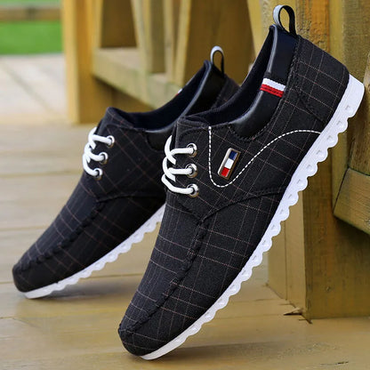 Fashion Shoes Walking Men Shoes Men Casual Shoes Hot Sale Sweat-Absorbent Breathable Casual Canvas Men