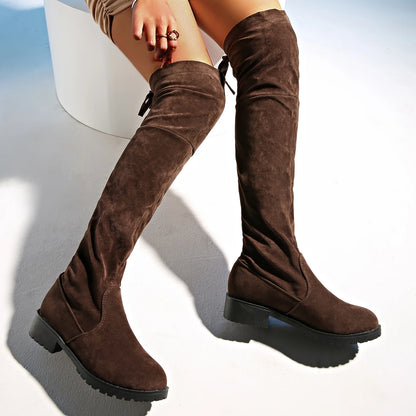 Women Winter Over The Knee Shoes