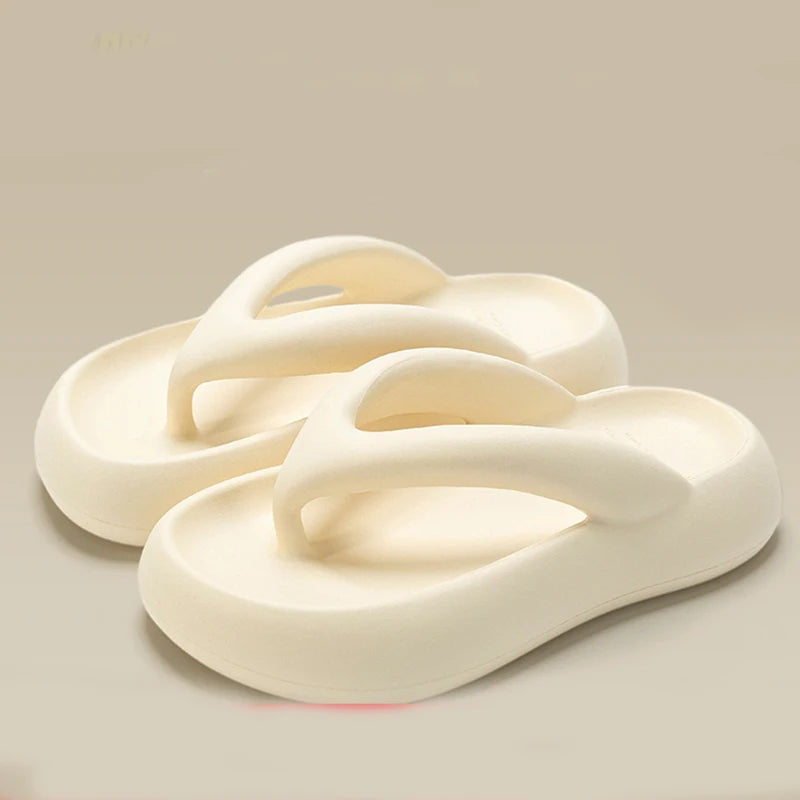 Thick Slippers Increased Height Beach Women's Slippers