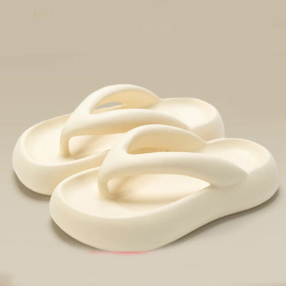 Thick Slippers Increased Height Beach Women's Slippers