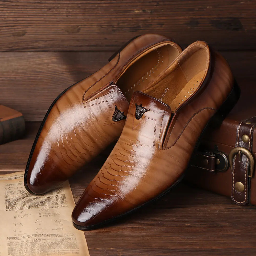 Men's Shoes Retro Dress Shoes High Quality Business PU Leather Lace-Up Shoes Formal Shoes For Wedding Party.....Etc