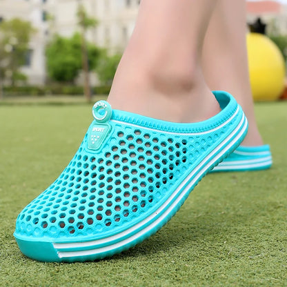 Summer fashion hollow sandals beach slippers