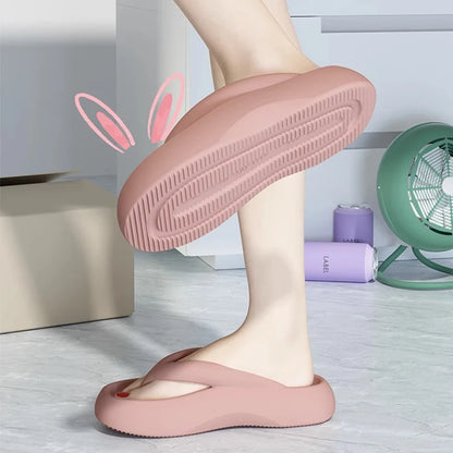 Thick Slippers Increased Height Beach Women's Slippers